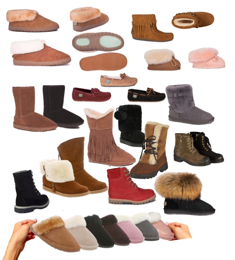 Sheepskin footwear collection - 800x865