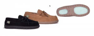 LADIES MOCCASIN Color: Chestnut, Black, Sizes: 5-11