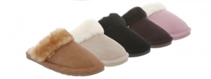 LADIES SCUFF - Color: Chestnut, Black, Sand, Pink, Chocolate - Sizes: S - M - L - XL -XXL
